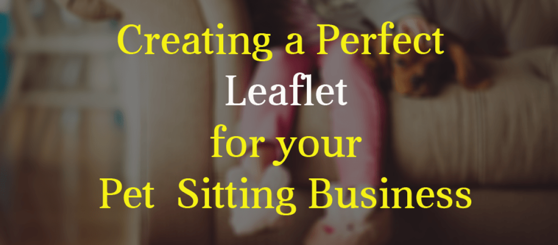 Creating a Perfect Leaflet for your Pet Sitting Business - Yespost